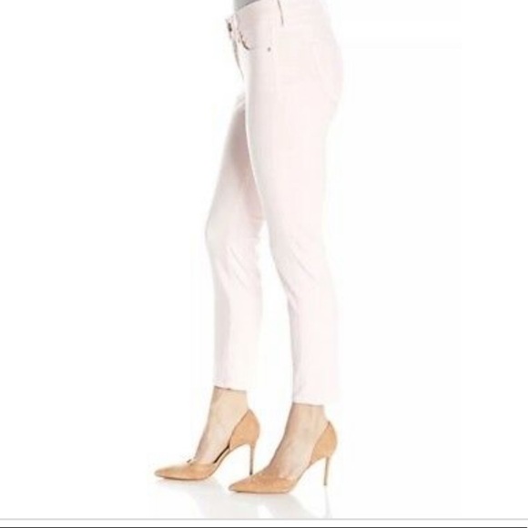 NYDJ Pale Pink Alina Convertible Ankle Jean - Picture 4 of 16